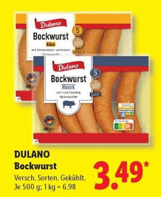 Dulano Bockwurst