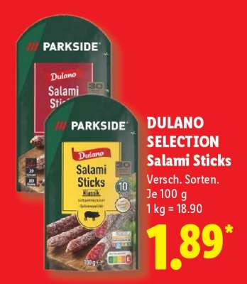 Dulano Selection Salami Sticks