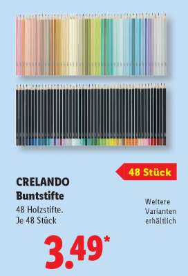 CRELANDO Buntstifte