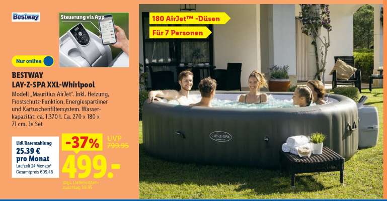 BESTWAY LAY-Z-SPA XXL-Whirlpool