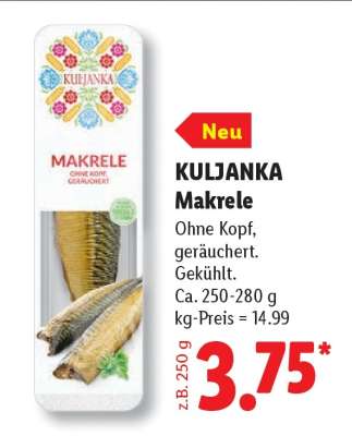 KULJANKA Makrele