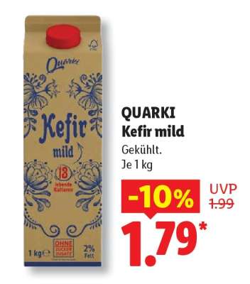 Quarki Kefir mild