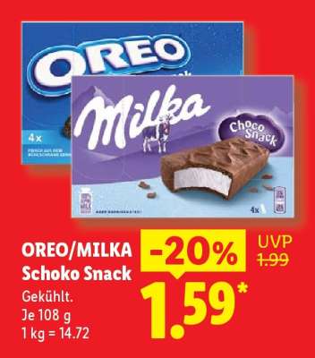 Oreo/Milka Schoko Snack