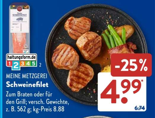 MEINE METZGEREI Schweinefilet