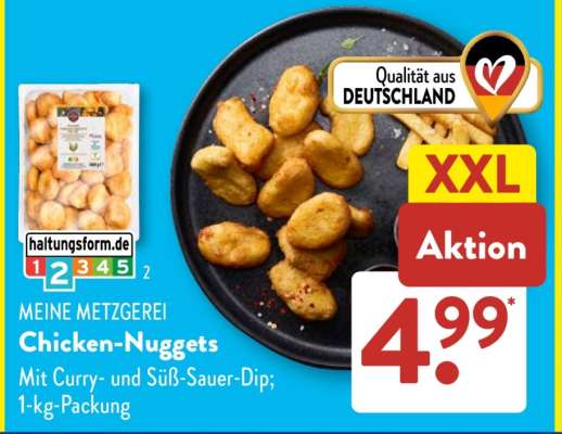 MEINE METZGEREI Chicken-Nuggets