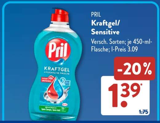 PRIL Kraftgel/Sensitive