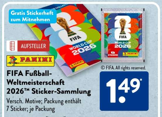 FIFA Fußball-Weltmeisterschaft 2026™ Sticker-Sammlung