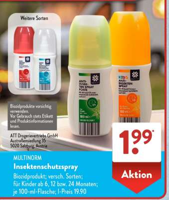 MULTINORM Insektenschutzspray