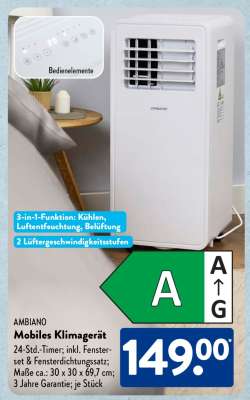 AMBIANO Mobiles Klimagerät