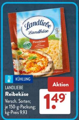 LANDLIEBE Reibekäse
