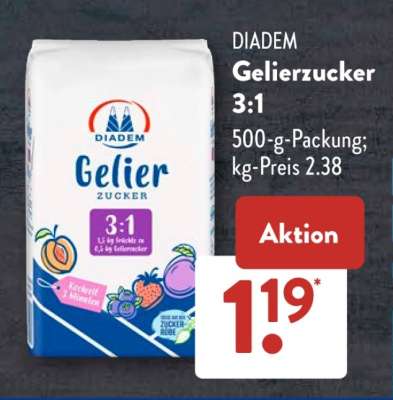 DIADEM Gelierzucker 3 : 1