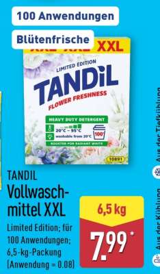 TANDIL Vollwaschmittel XXL