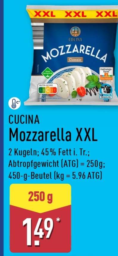 Cucina Mozzarella XXL