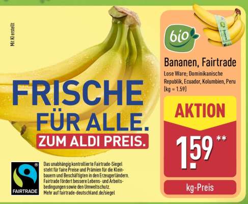 Bananen, Fairtrade