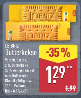 LEIBNIZ Butterkekse