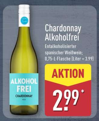 Chardonnay alkoholfrei