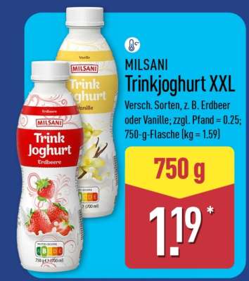 MILSANI Trinkjoghurt XXL