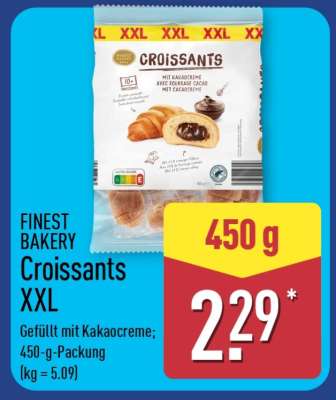 FINEST BAKERY Croissants XXL