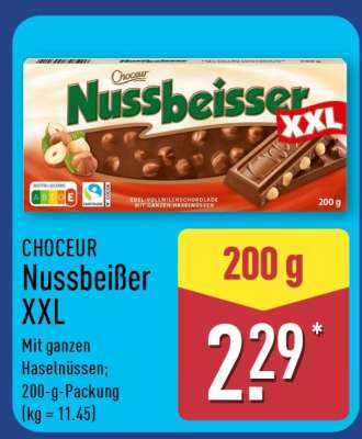 CHOCEUR Nussbeißer XXL