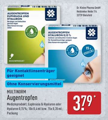 MULTINORM Augentropfen
