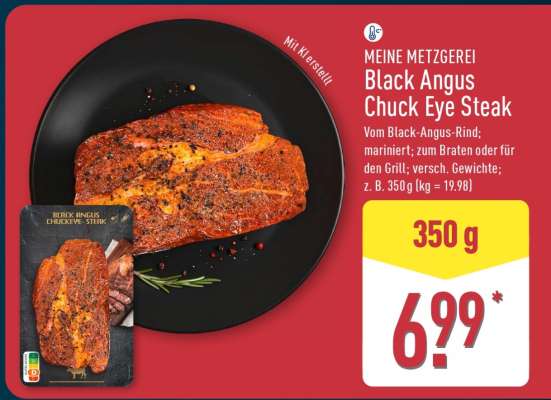 MEINE METZGEREI Black Angus Chuck Eye Steak
