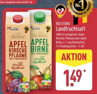 RIO D’ORO Landfruchtsaft