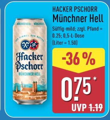 Hacker Pschorr Münchner Hell