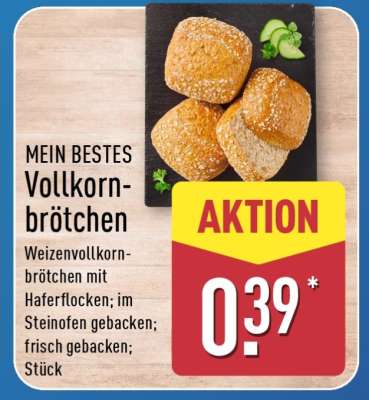 MEIN BESTES Vollkornbrötchen