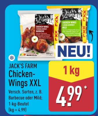JACK'S FARM Chicken Wings XXL