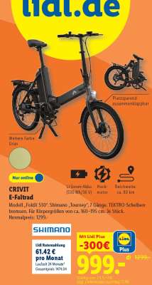 CRIVIT E-Faltrad