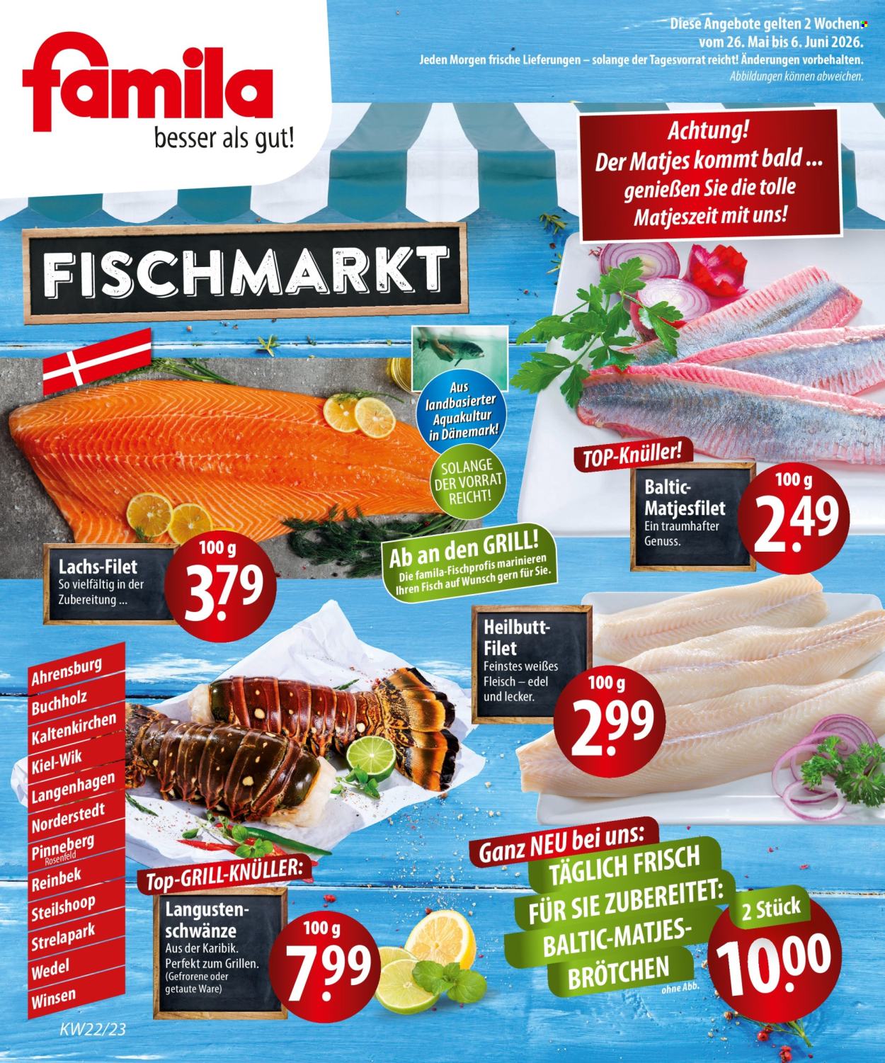 famila Prospekte  - 26.05.2026 - 6.06.2026. Seite 1