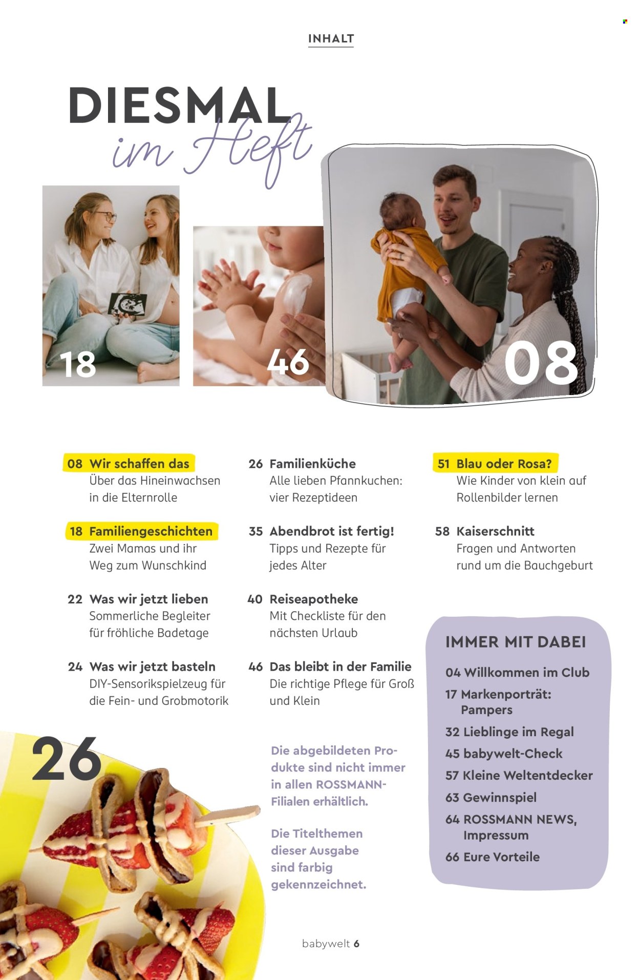 Rossmann Prospekte . Seite 6
