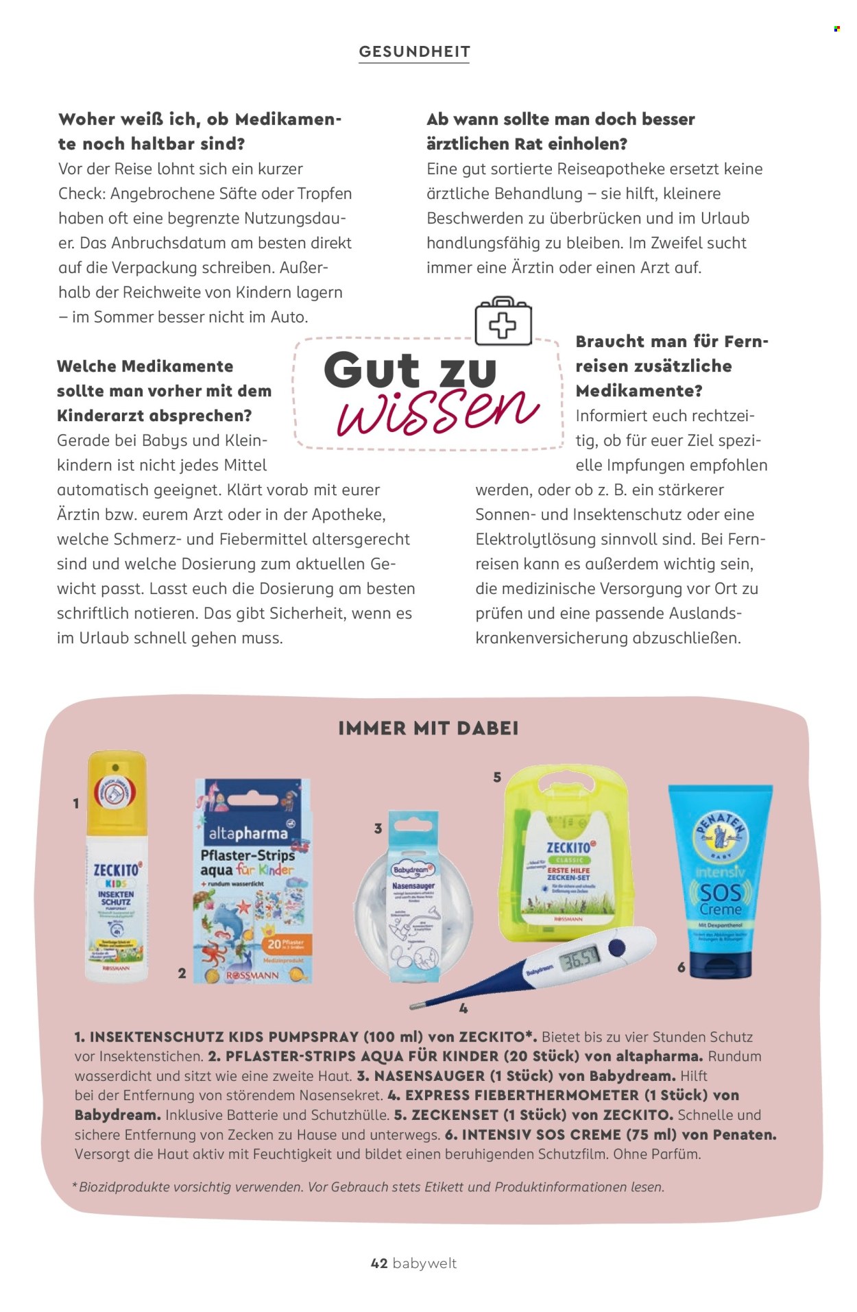 Rossmann Prospekte . Seite 42