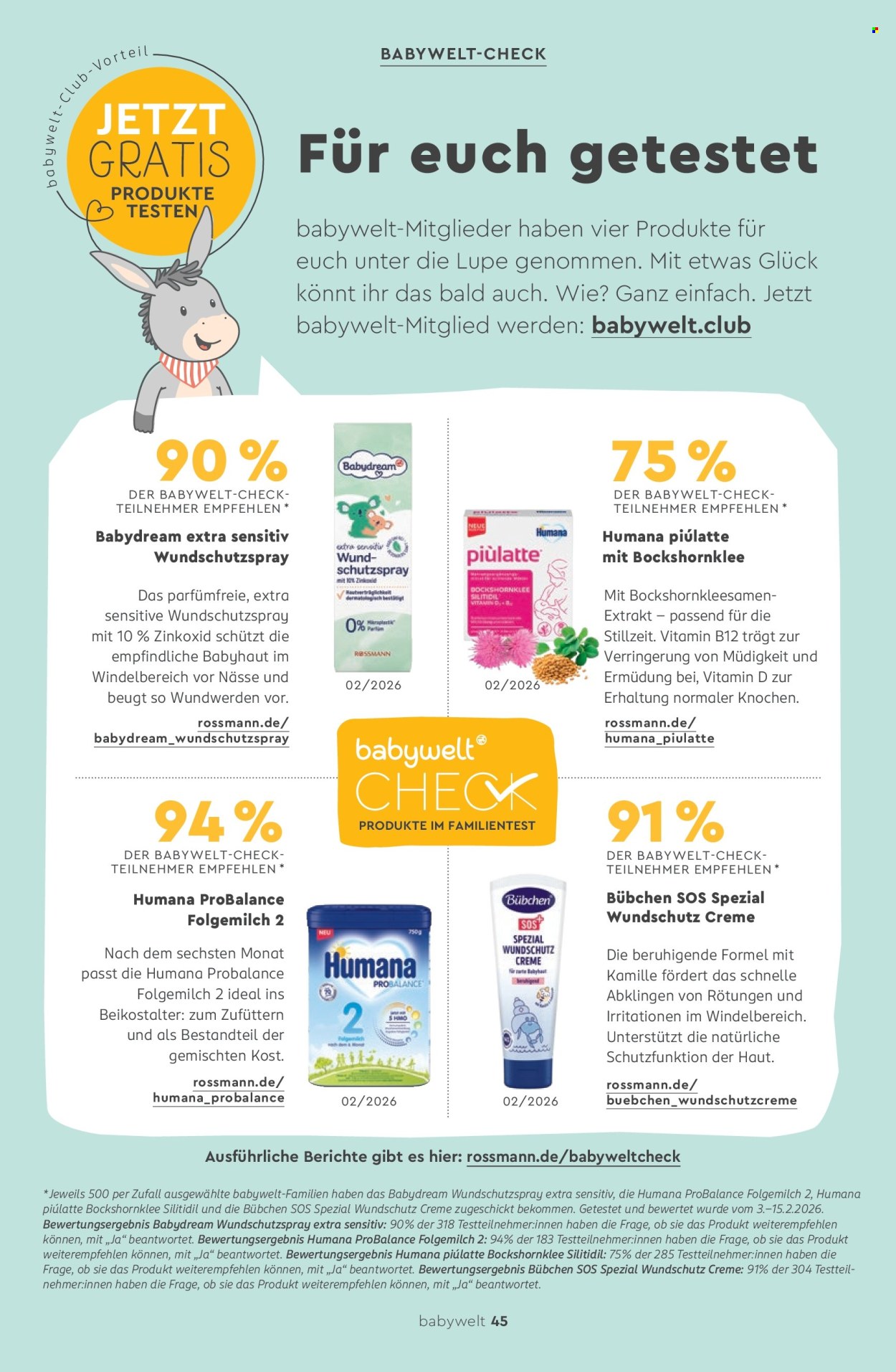 Rossmann Prospekte . Seite 45