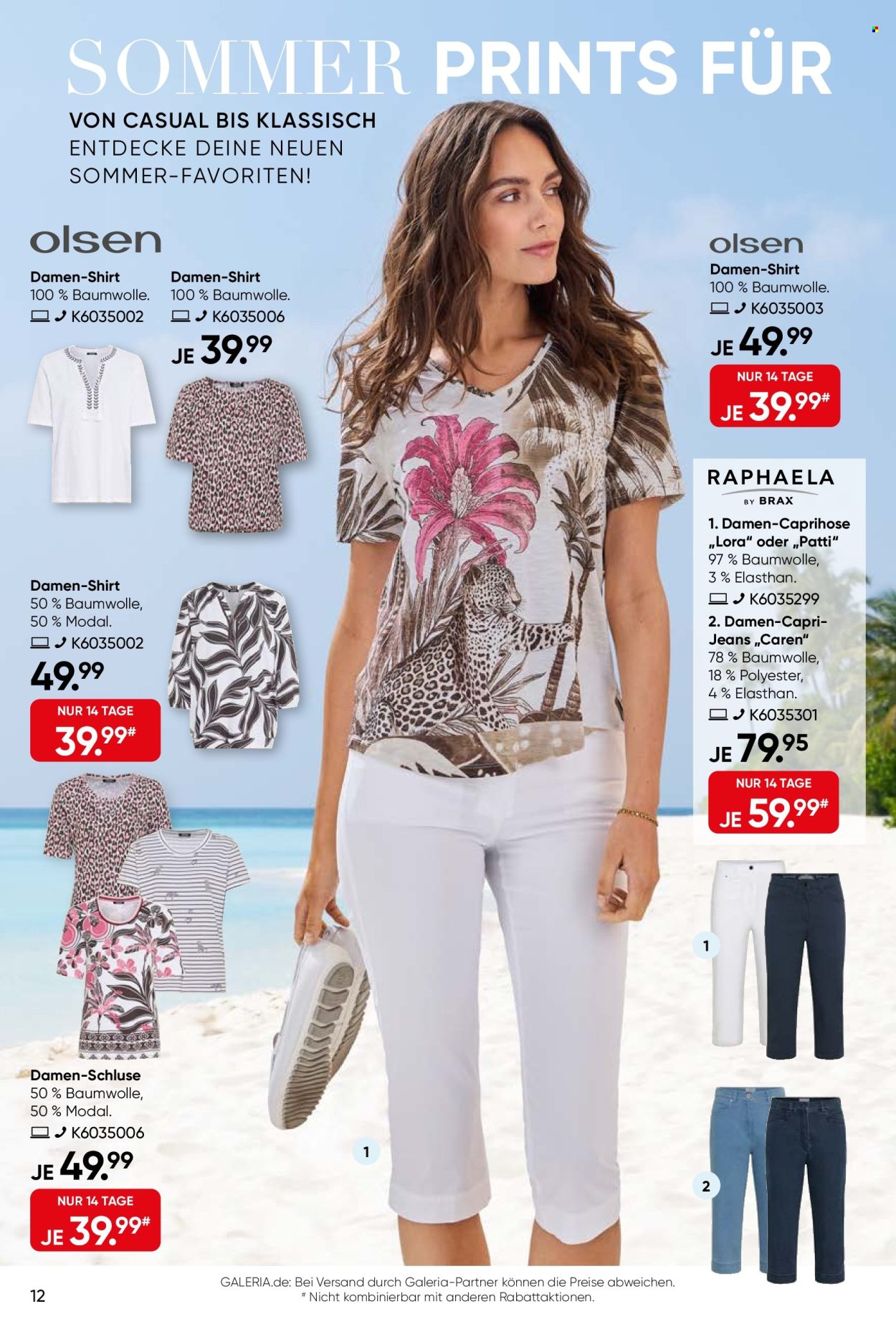 GALERIA Karstadt Kaufhof Prospekte  - 27.05.2026 - 9.06.2026. Seite 12