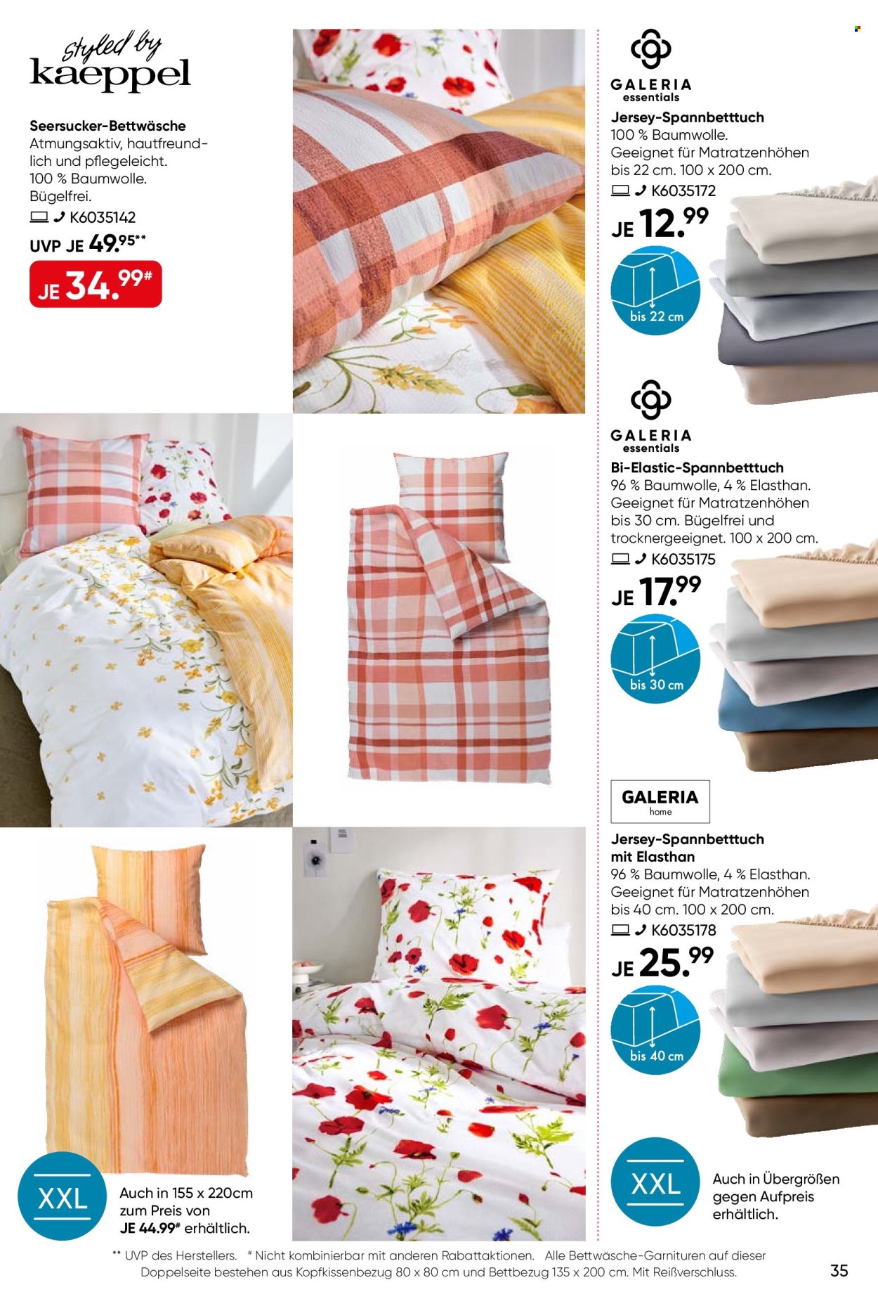 GALERIA Karstadt Kaufhof Prospekte  - 27.05.2026 - 9.06.2026. Seite 35