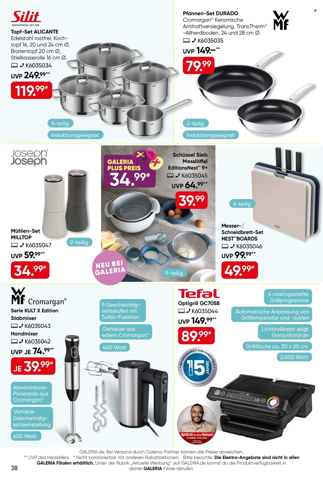 GALERIA Karstadt Kaufhof Prospekte  - 27.05.2026 - 9.06.2026. Seite 38