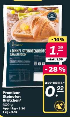 Premieur Steinofen-Brötchen