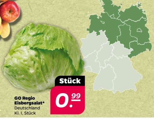 GO Regio Eisbergsalat*