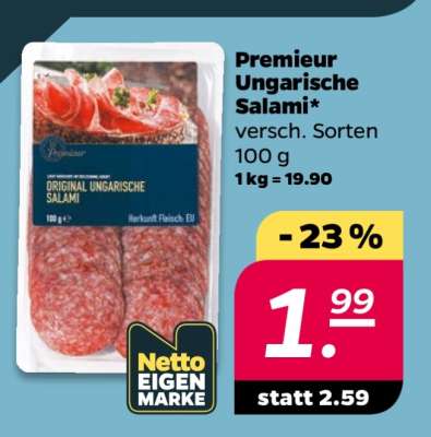 Premieur Ungarische Salami*