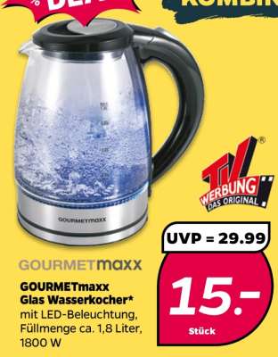 Gourmetmaxx Glas-Wasserkocher*