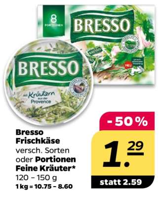 Bresso Frischkäse
