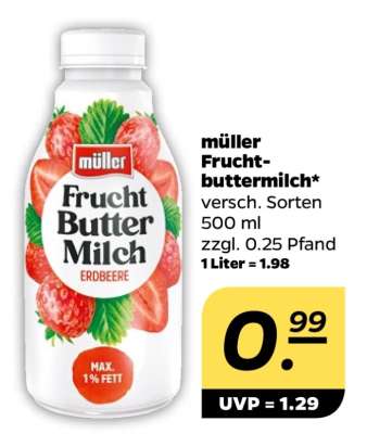 Müller Fruchtbuttermilch