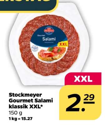Stockmeyer Gourmet Salami klassik XXL