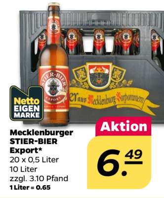Mecklenburger STIER-BIER Export*