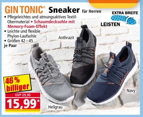 GIN TONIC Sneaker für Herren