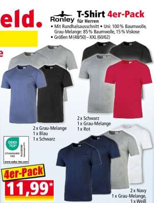 Ronley T-Shirt 4er-Pack