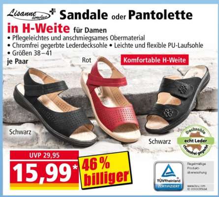 Sandale oder Pantolette