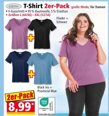 T-Shirt, 2er-Pack