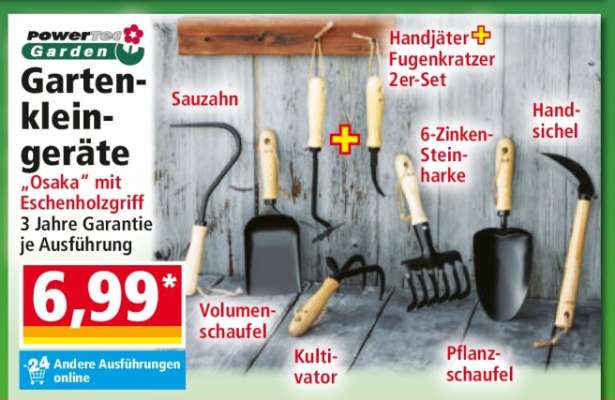 Gartenkleingeräte